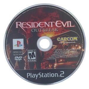 Resident Evil Outbreak - Playstation 2‎ PS2 Game Capcom Survival Horror
